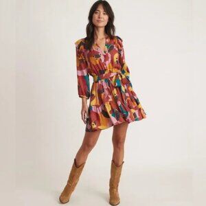 Marine Layer Elise Mini Dress in Exploded Floral